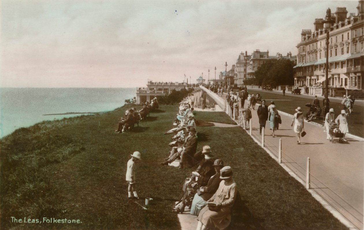 The Leas, Folkestone, Kent, 1920 tekijältä Unbekannt