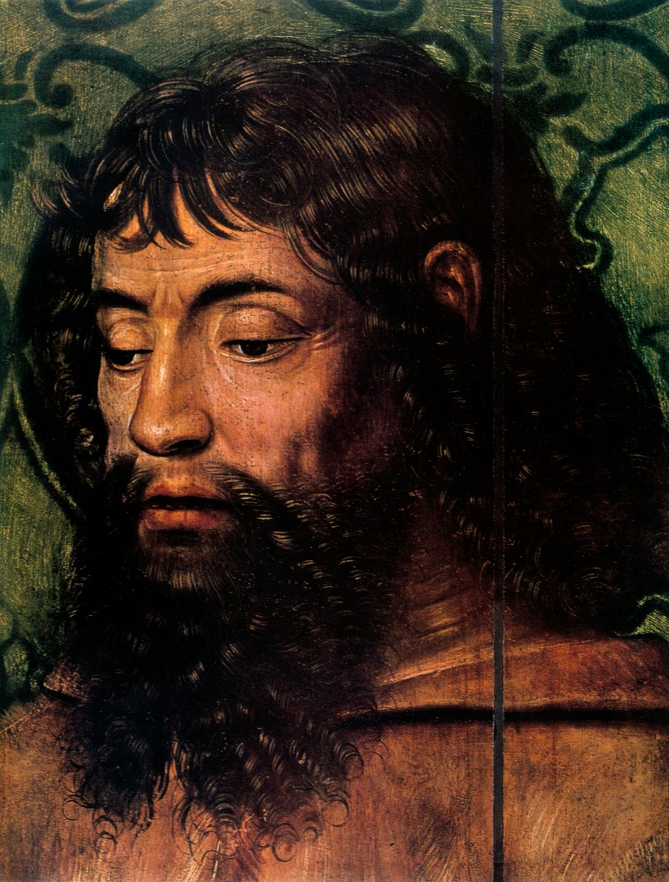 Legenda Saint Luciesta, Neitsyt ja lapsi pyhien kanssa, 1400-luku tekijältä Unbekannt