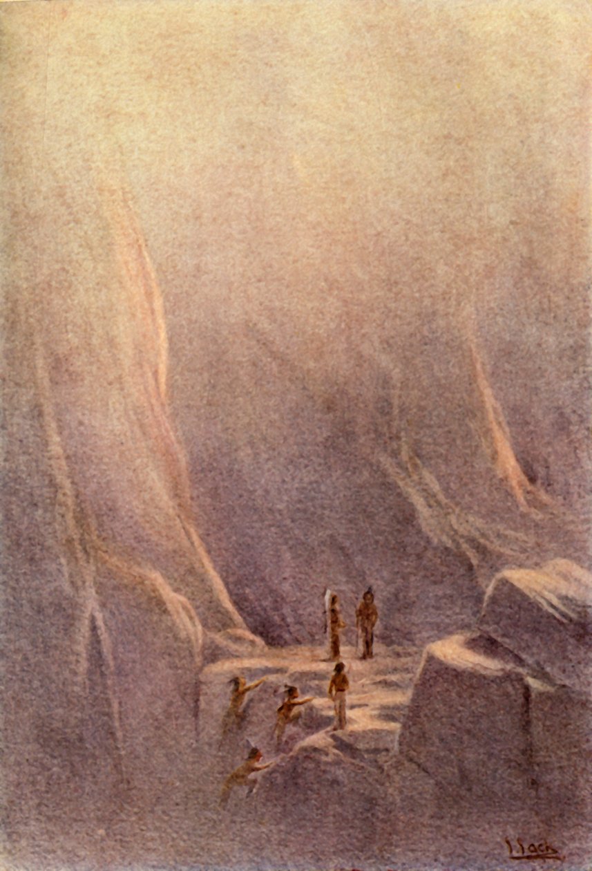 "Lenape tulee luoliin", 1914. tekijältä Unbekannt