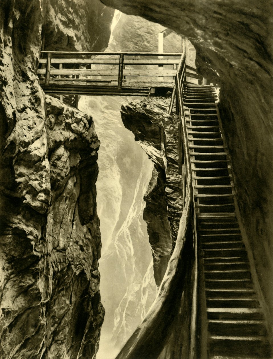 Liechtensteinin rotko, Itävalta, 1935. tekijältä Unbekannt