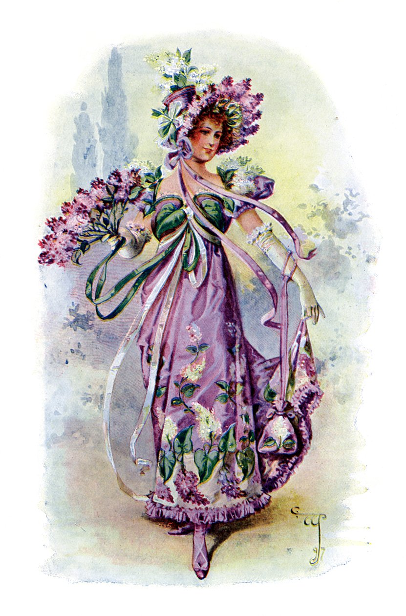 Lila, 1899 tekijältä Unbekannt