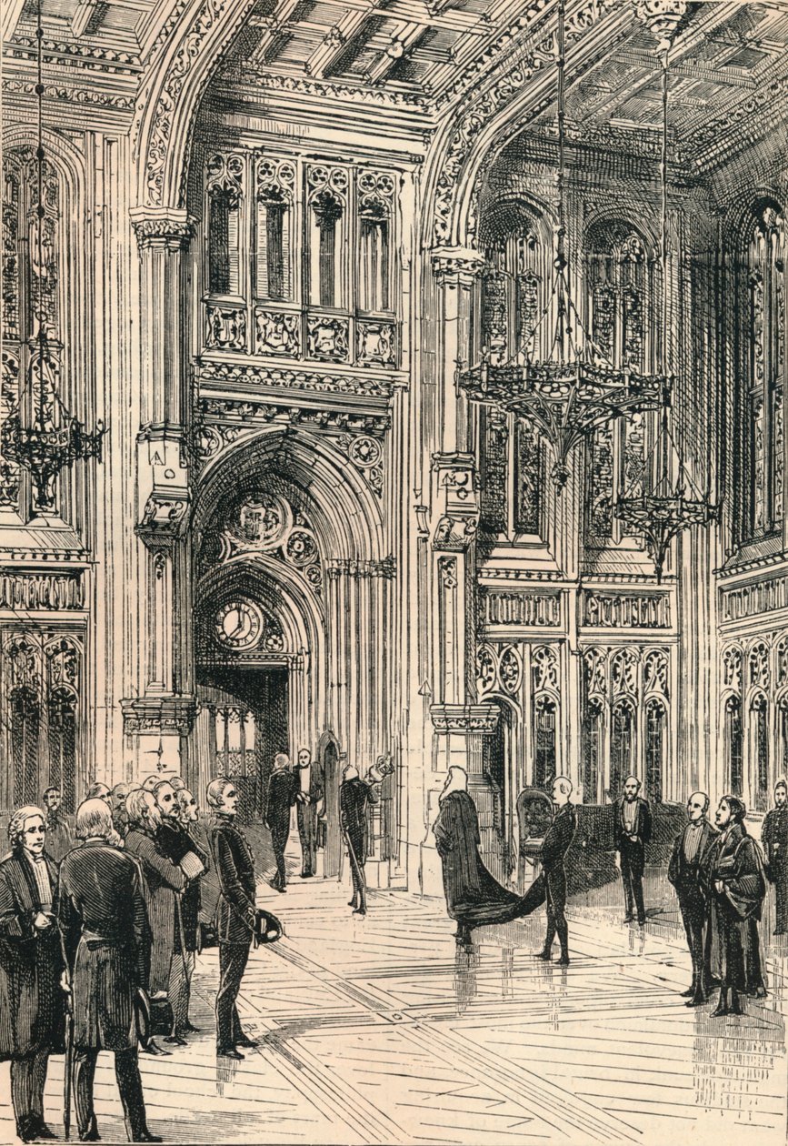 Alahuoneen aula, n. 1910 tekijältä Unbekannt