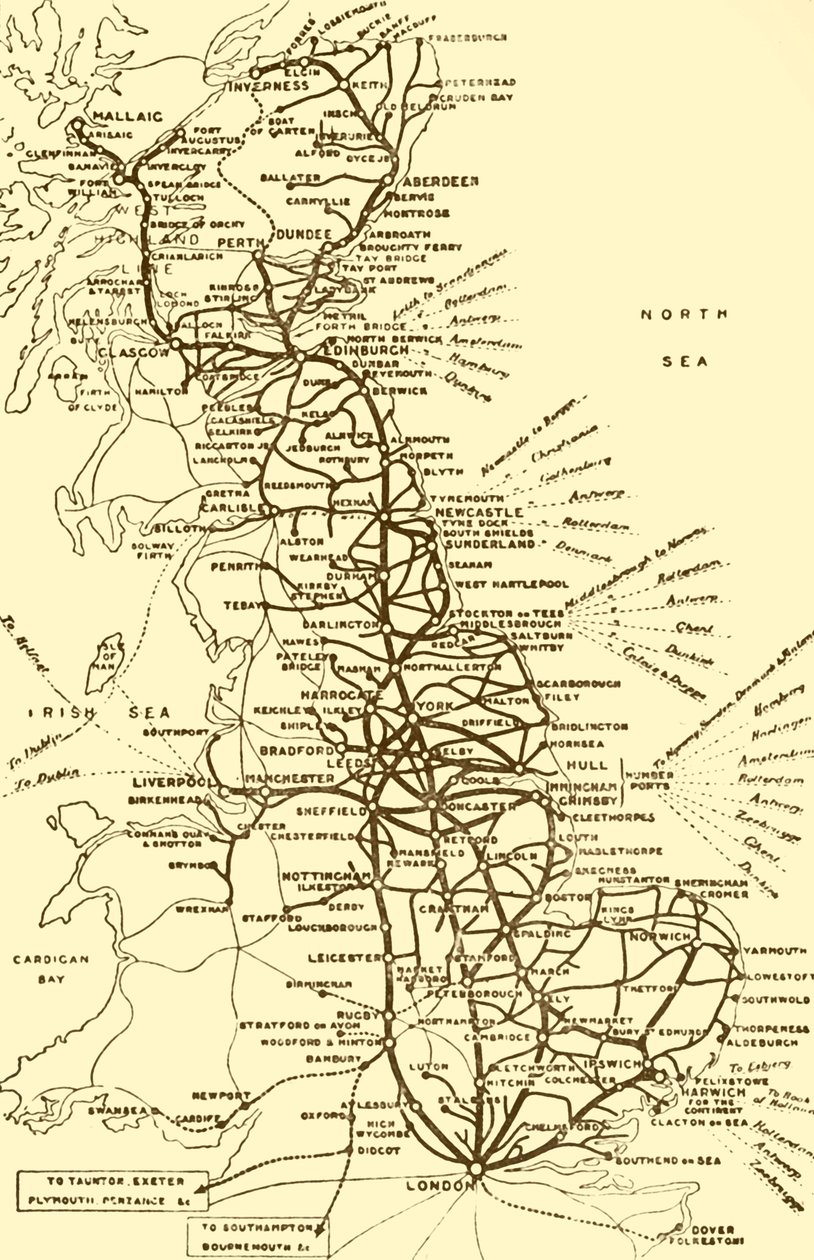 Lontoon ja North Eastern Railway, 1930. tekijältä Unbekannt