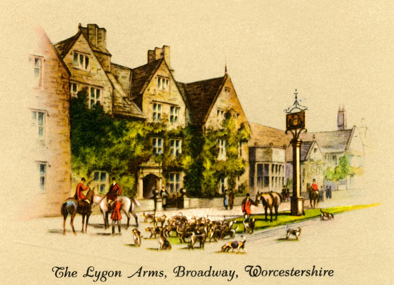 The Lygon Arms, Broadway, Worcestershire, 1936. tekijältä Unbekannt