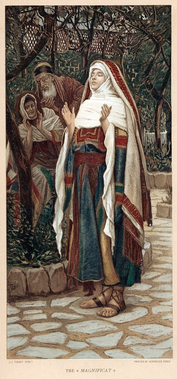 "The Magnificat", 1890 tekijältä Unbekannt