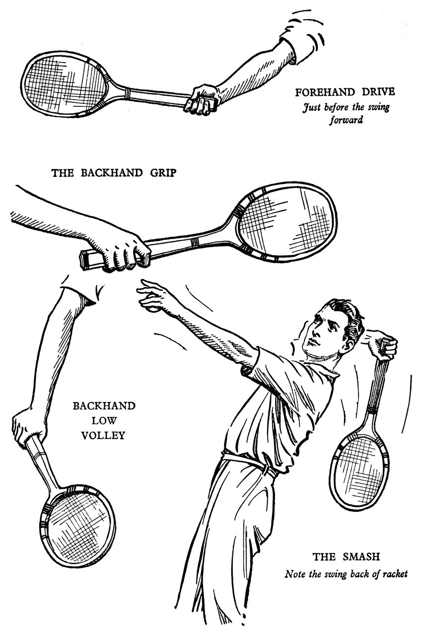 The Making of the Nurmikkotennispelaaja, 1937 tekijältä Unbekannt