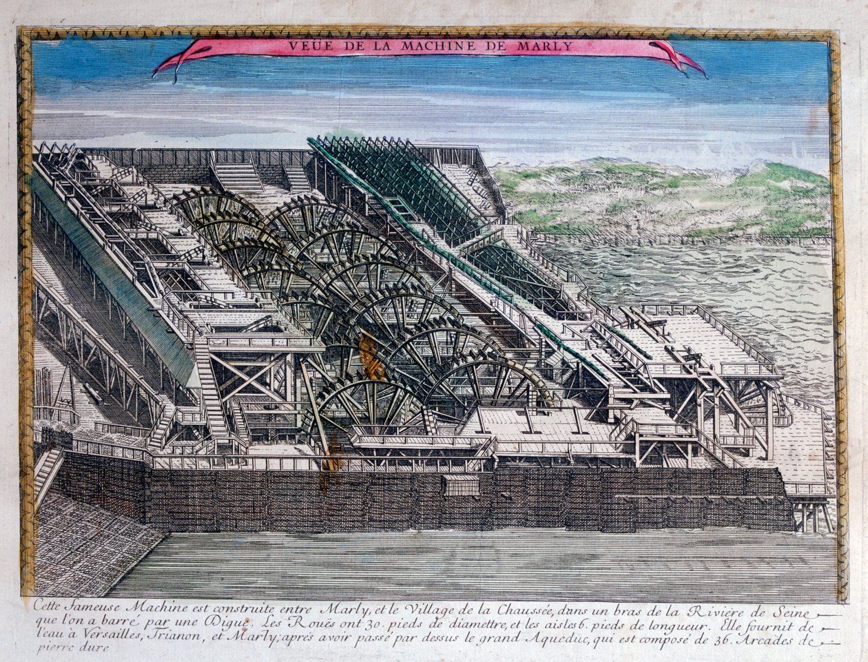 Marly Machine, 1700-luku tekijältä Unbekannt