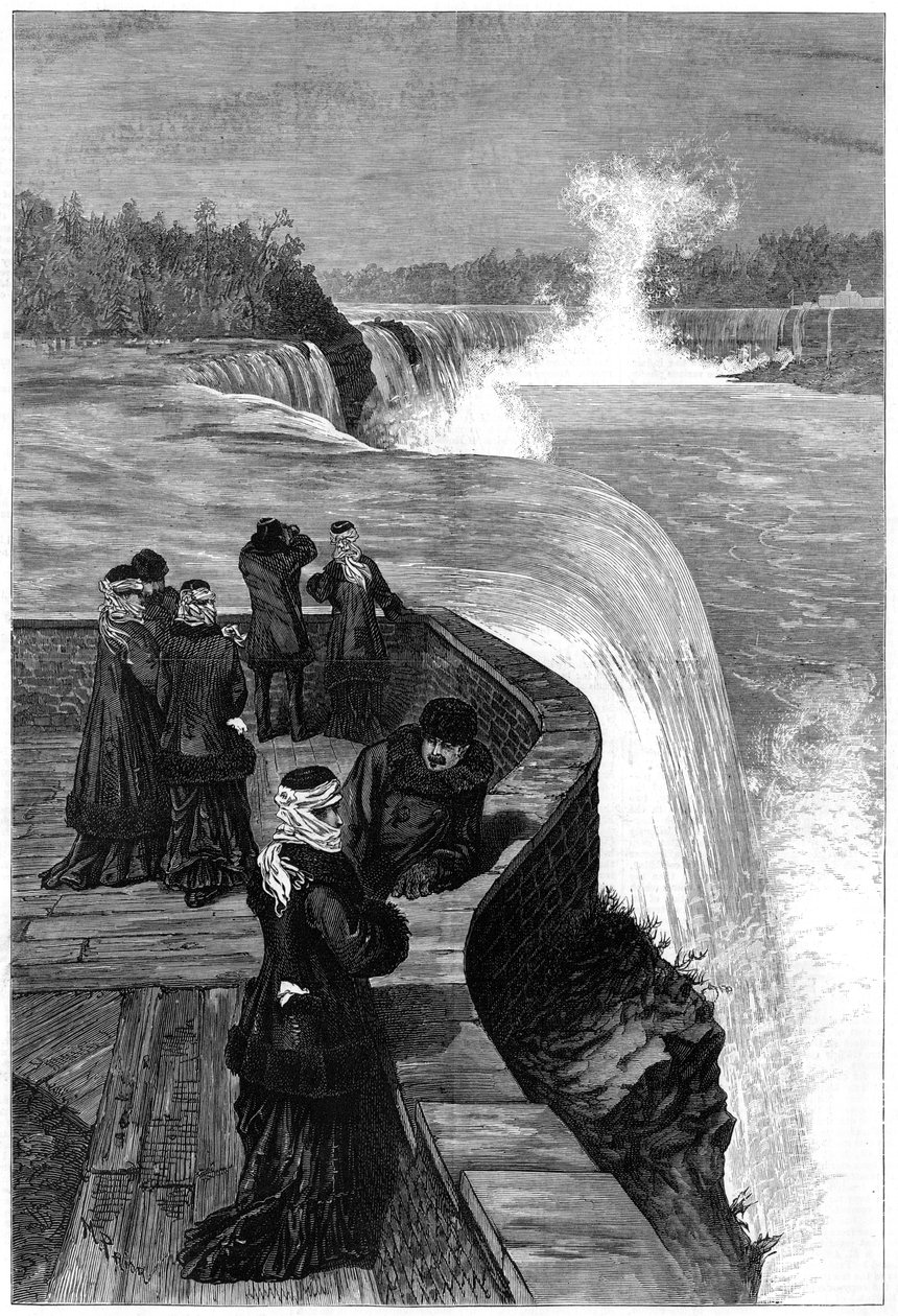 Lornen markiisi ja marssitar Niagara Fallsissa, Kanadassa, 1879 tekijältä Unbekannt