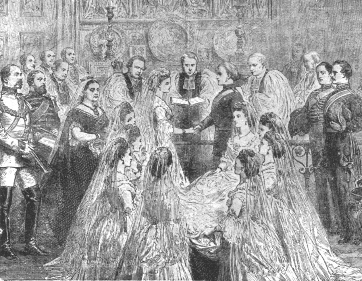Prinsessa Louisen häät Lornen markiisin kanssa...1871, 1901. tekijältä Unbekannt