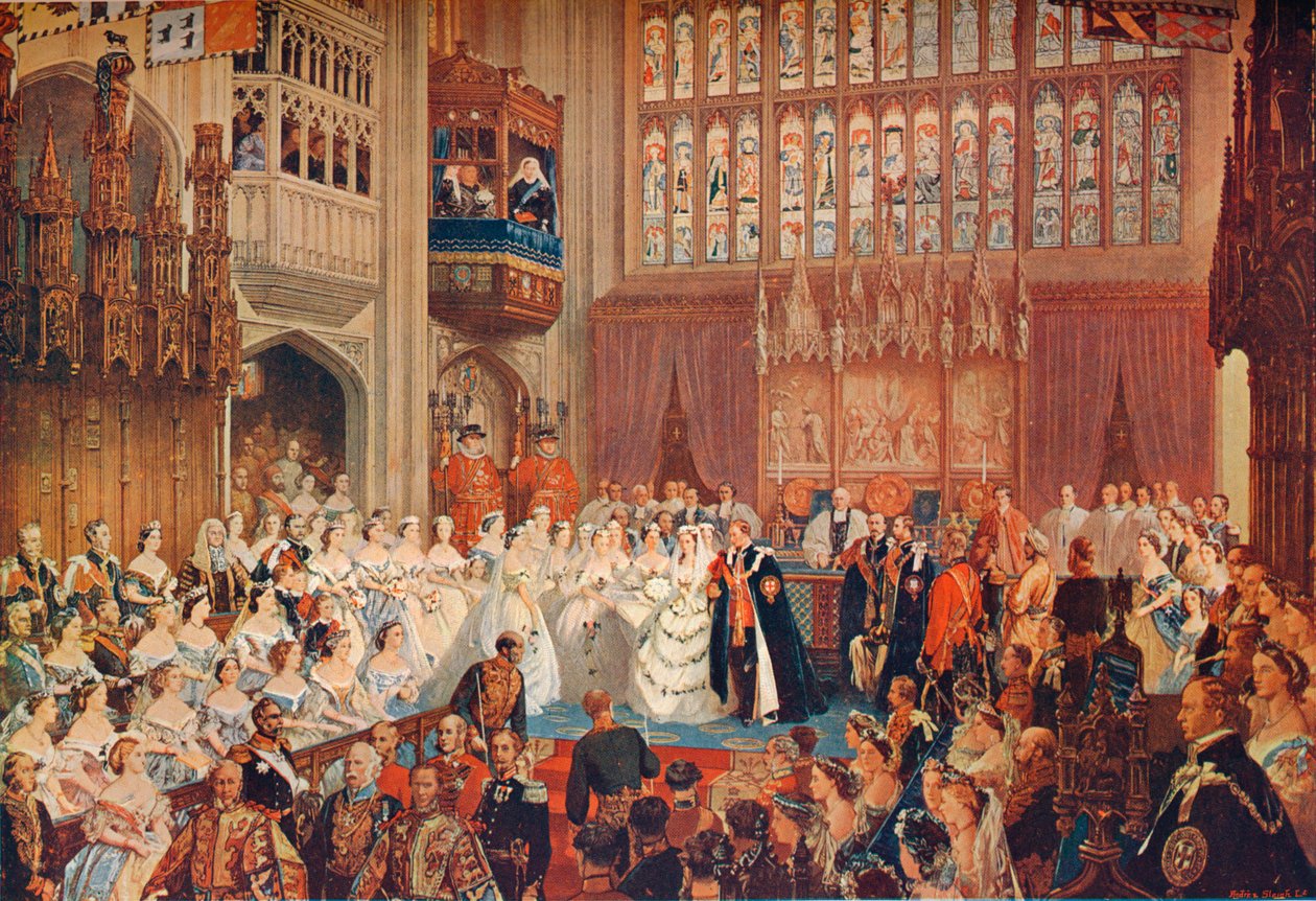 Walesin prinssin häät 1863 1906 tekijältä Unbekannt