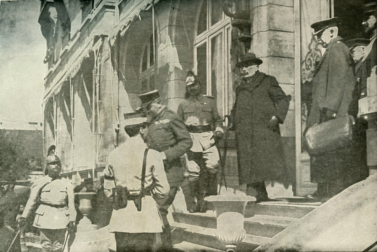 Britannian ja Ranskan sotaministerien tapaaminen, 1915, 1919. tekijältä Unbekannt