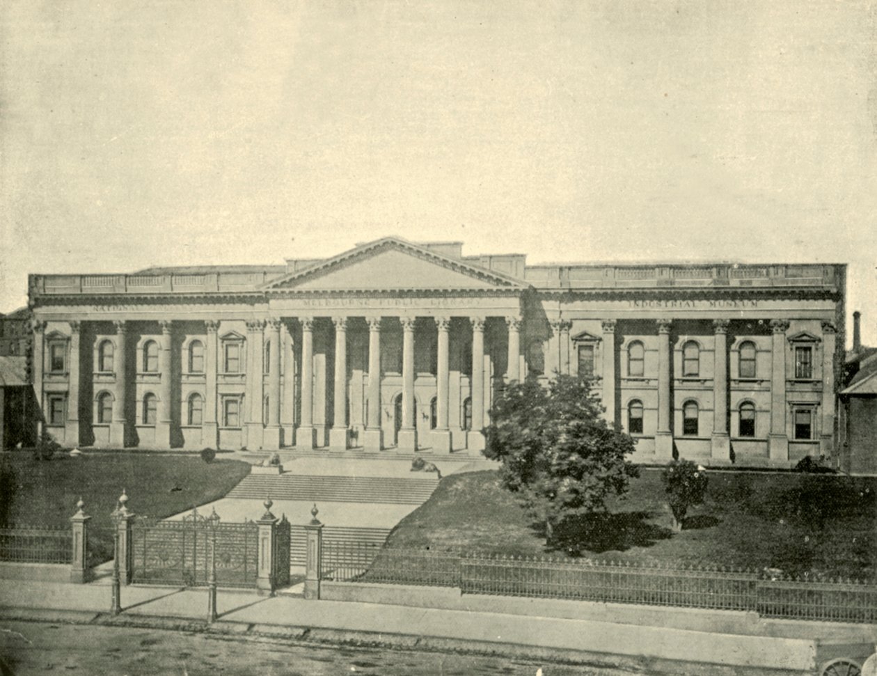 Melbournen julkinen kirjasto, 1901. tekijältä Unbekannt