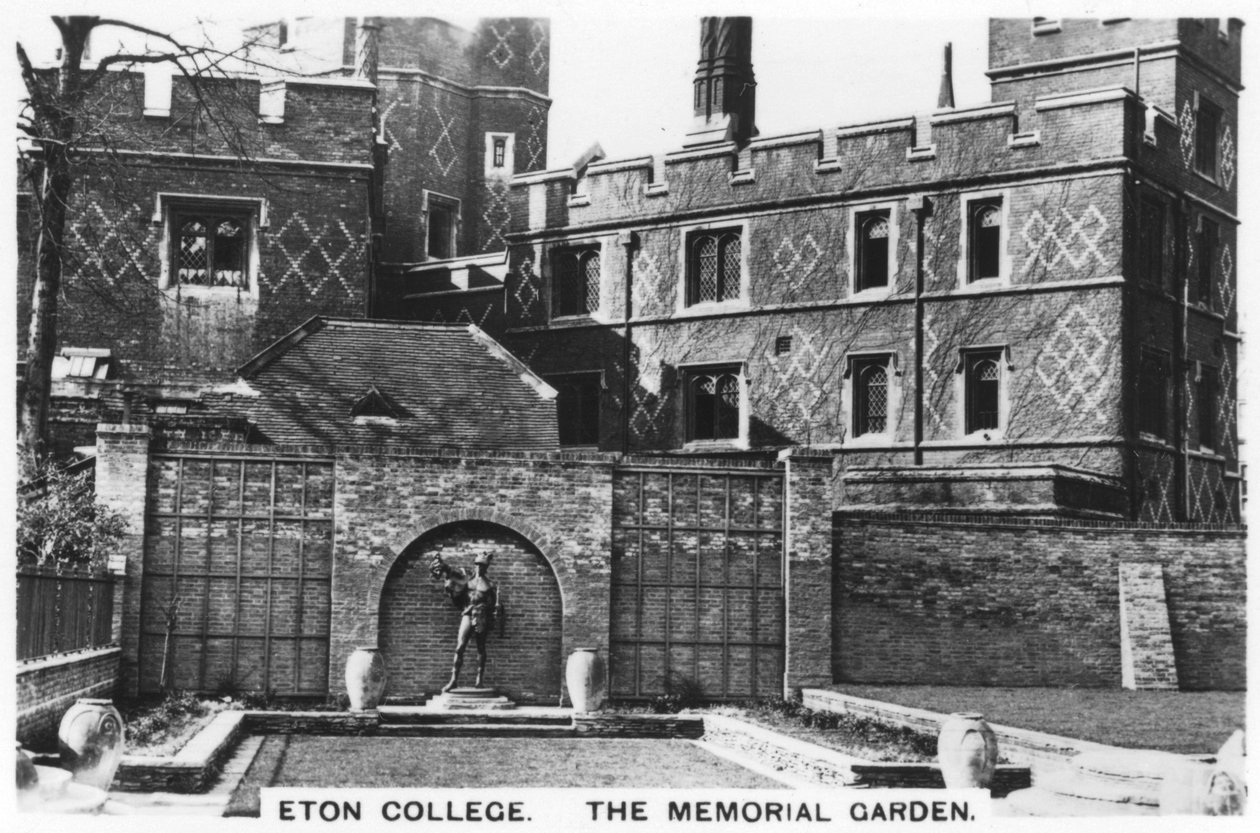 Memorial Garden Eton College, 1936 tekijältä Unbekannt