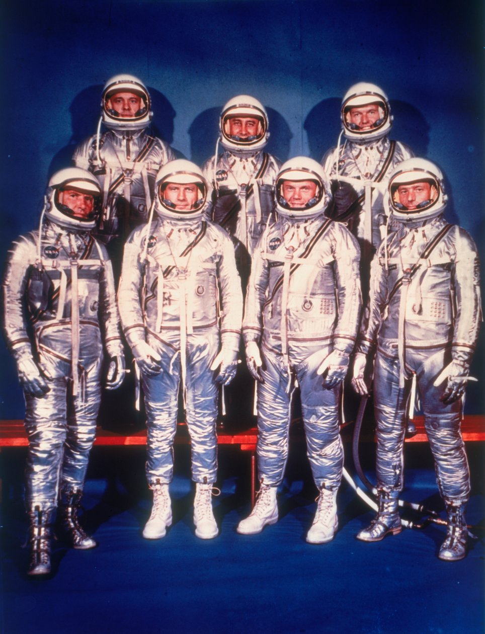 Mercury Seven -astronautit, 1959 tekijältä Unbekannt