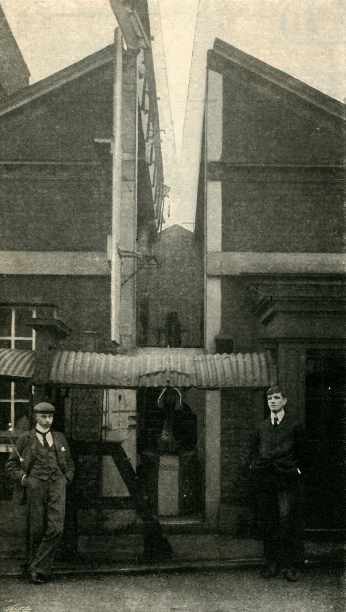 Greenwichin meridiaani, josta kaikki ajan mittaukset on tehty, 1901. tekijältä Unbekannt