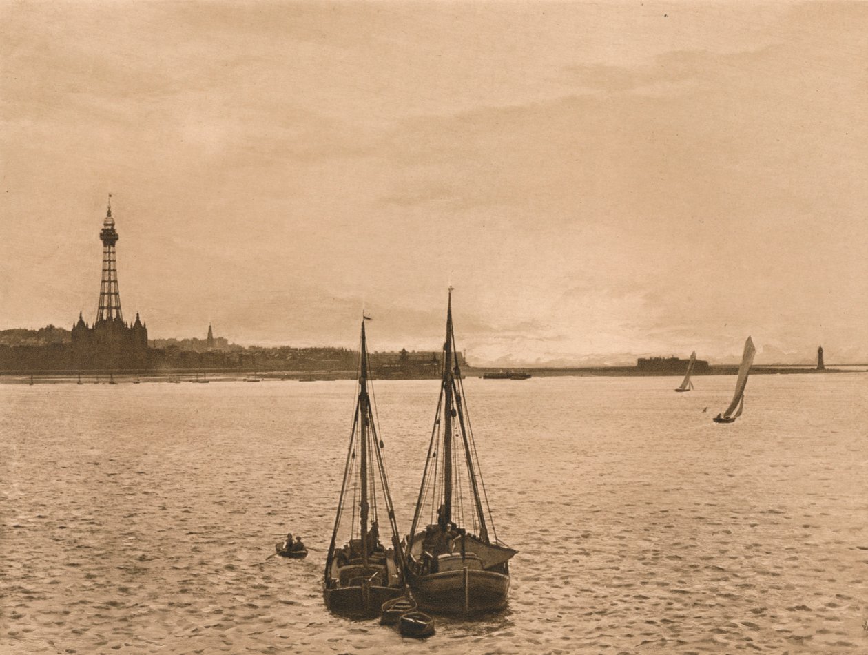 Mersey New Brightonissa, 1902 tekijältä Unbekannt