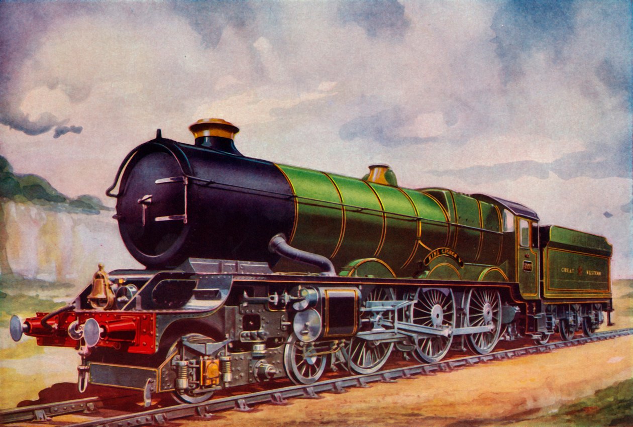 Great Western Railwayn Mighty Express -matkustajamoottori, 1935. tekijältä Unbekannt