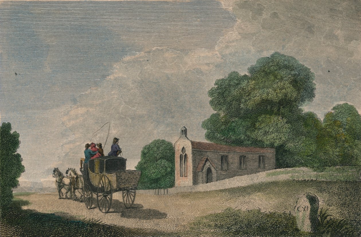 Mile-Stone. CXI, 1800-luku tekijältä Unbekannt