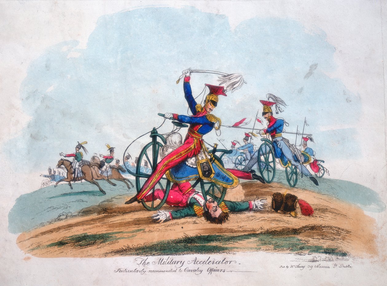 Sotilaallinen kiihdytin – Suositellaan erityisesti ratsuväen upseereille, c1820 tekijältä Unbekannt