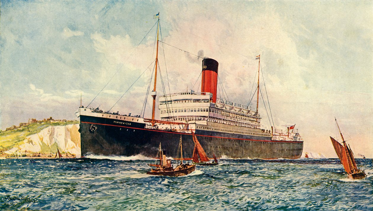 Minnewaska Atlantic Transport Line, 21 998 tonnia, vuosi 1930. tekijältä Unbekannt