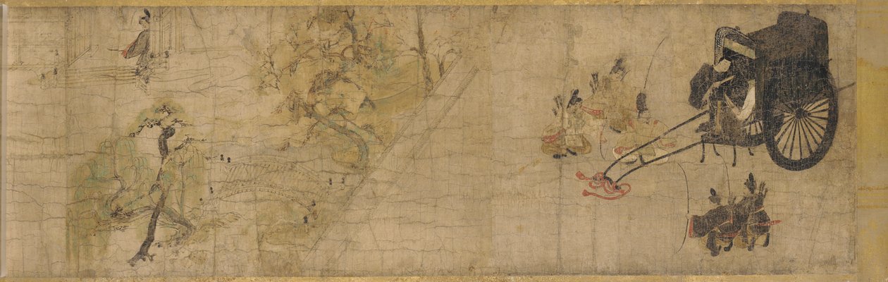 Jizo Bosatsun ihmeelliset interventiot, Kamakura-kausi, 1200-luku. tekijältä Unbekannt