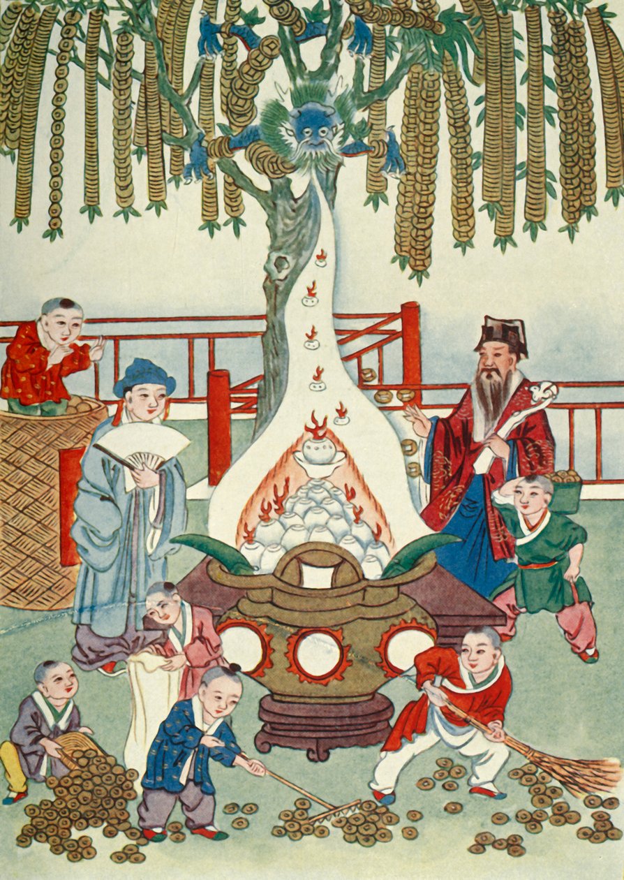 "Rahapuu", 1922. tekijältä Unbekannt