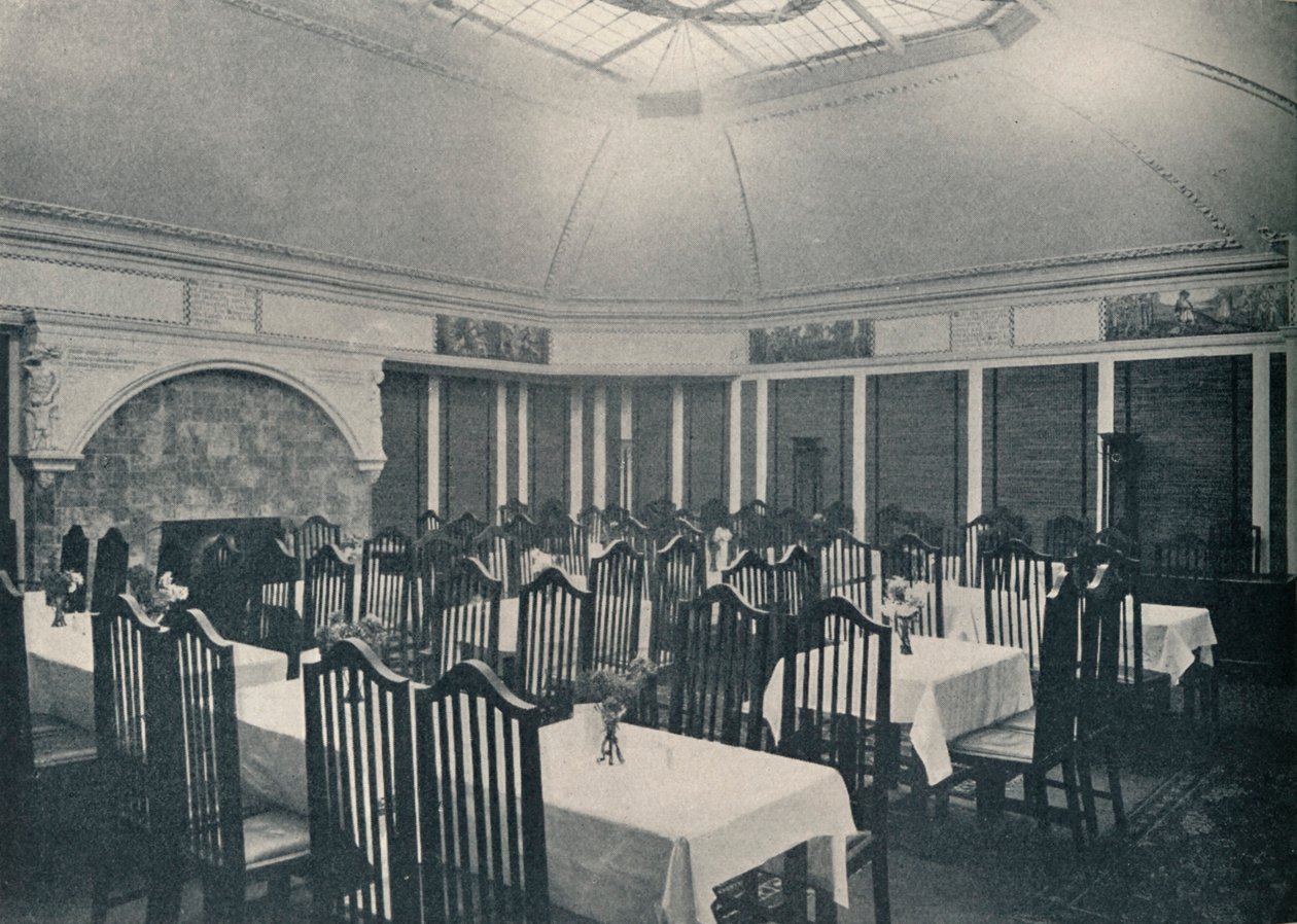Morris-huone Clarion Caféssa Manchesterissa, vuodelta 1911 tekijältä Unbekannt