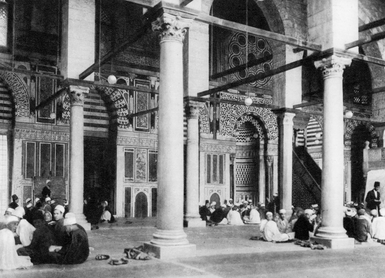 El-Mouayadin moskeija, Kairo, Egypti, 1920-luku tekijältä Unbekannt