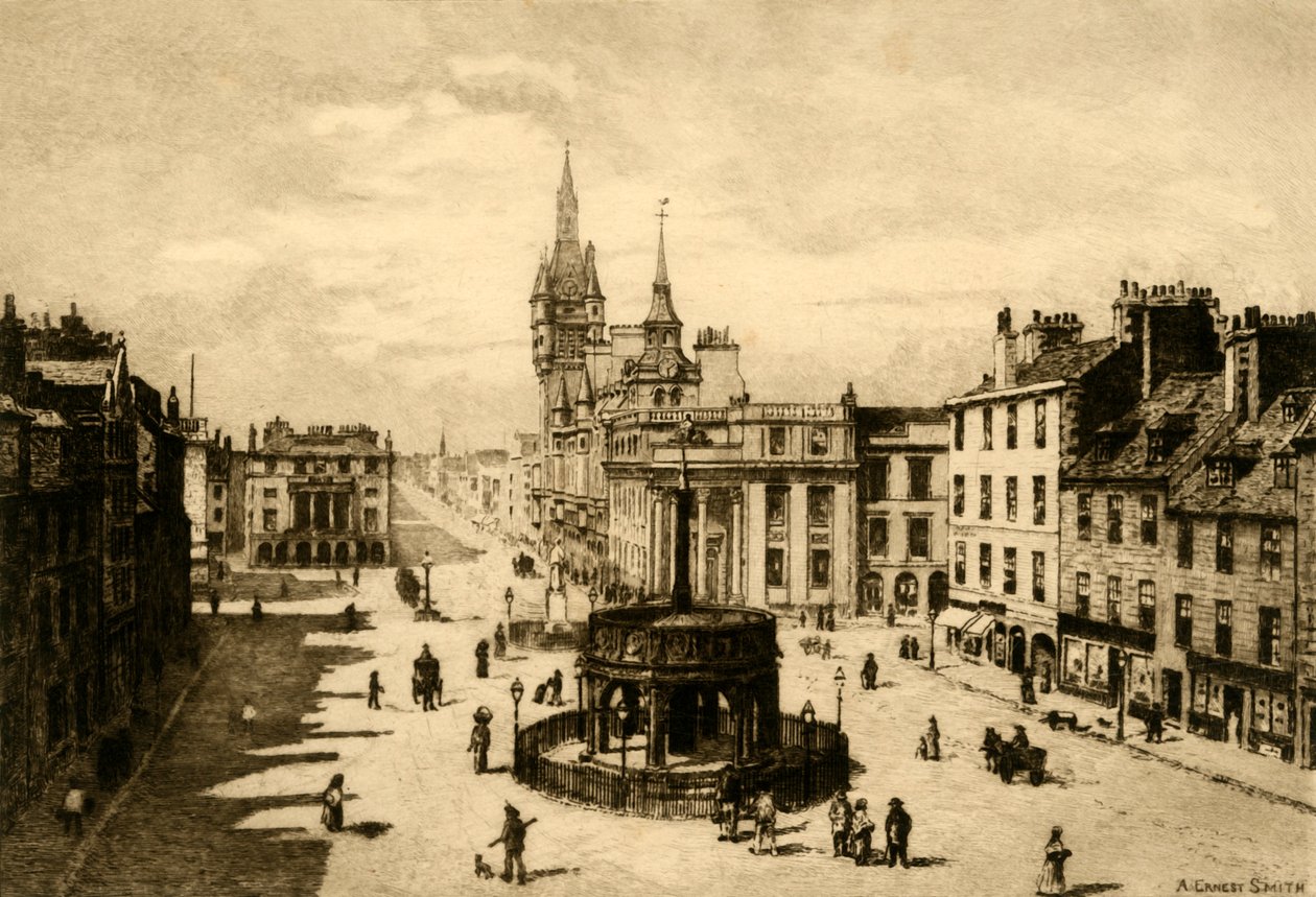 Kunnalliset rakennukset, Aberdeen, 1898. tekijältä Unbekannt