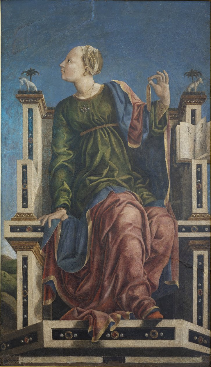 Muse Urania, noin 1457. tekijältä Unbekannt