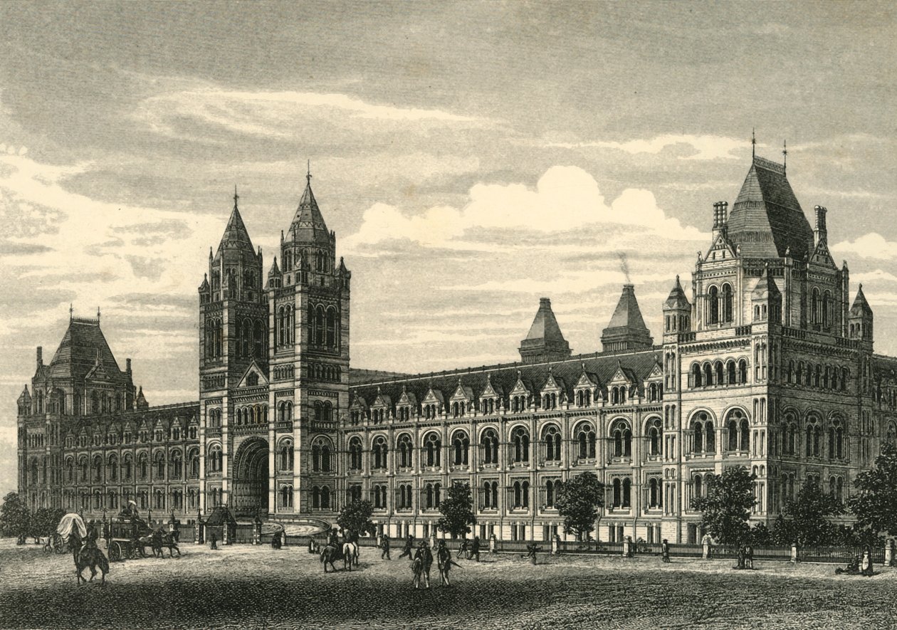 Natural History Museum, South Kensington, 1876. tekijältä Unbekannt
