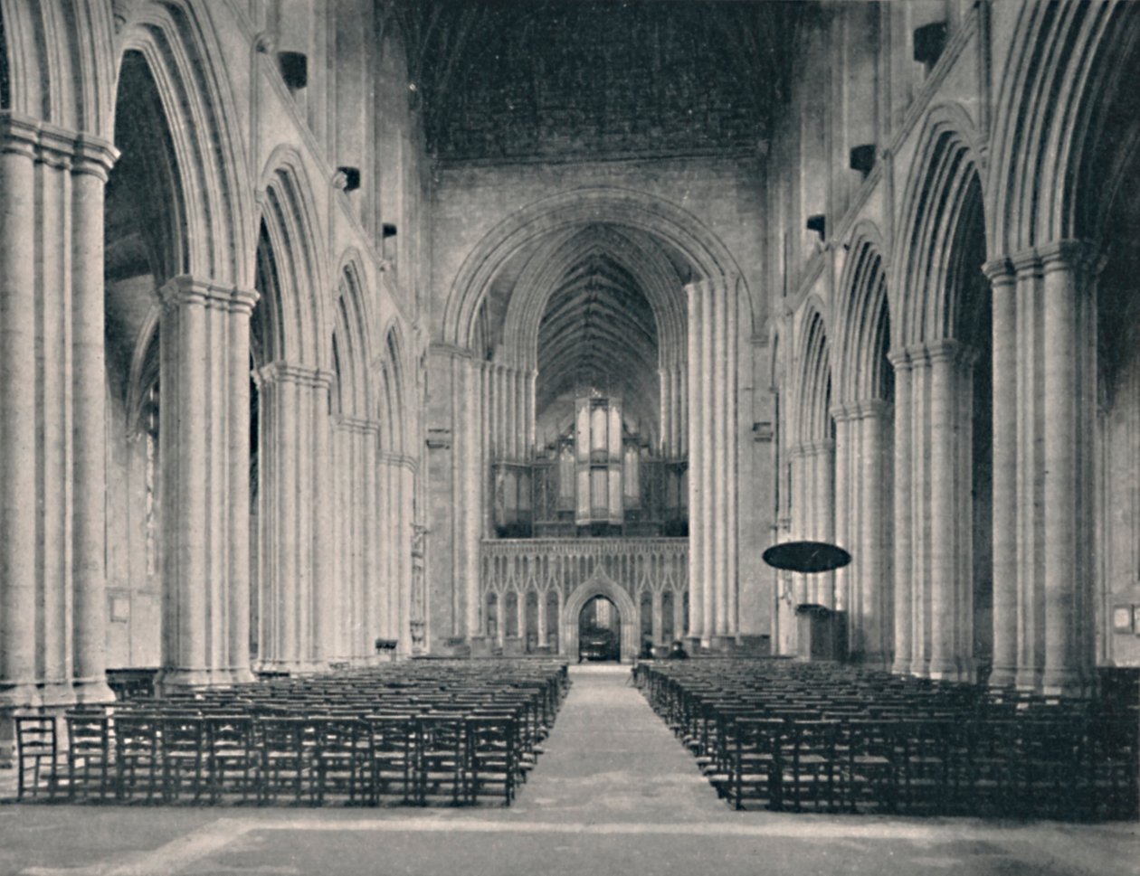 Nave, Riponin katedraali, 1904 tekijältä Unbekannt