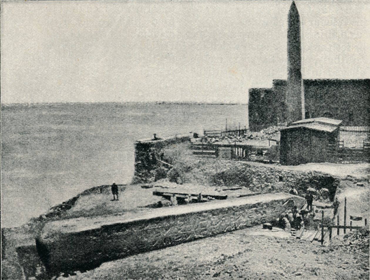 Neula makaa pudotessaan Aleksandriassa, 1877, 1910 tekijältä Unbekannt