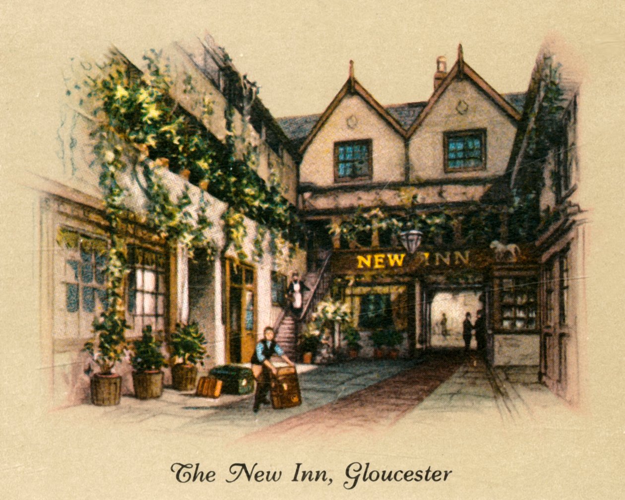 The New Inn, Gloucester, 1936. tekijältä Unbekannt