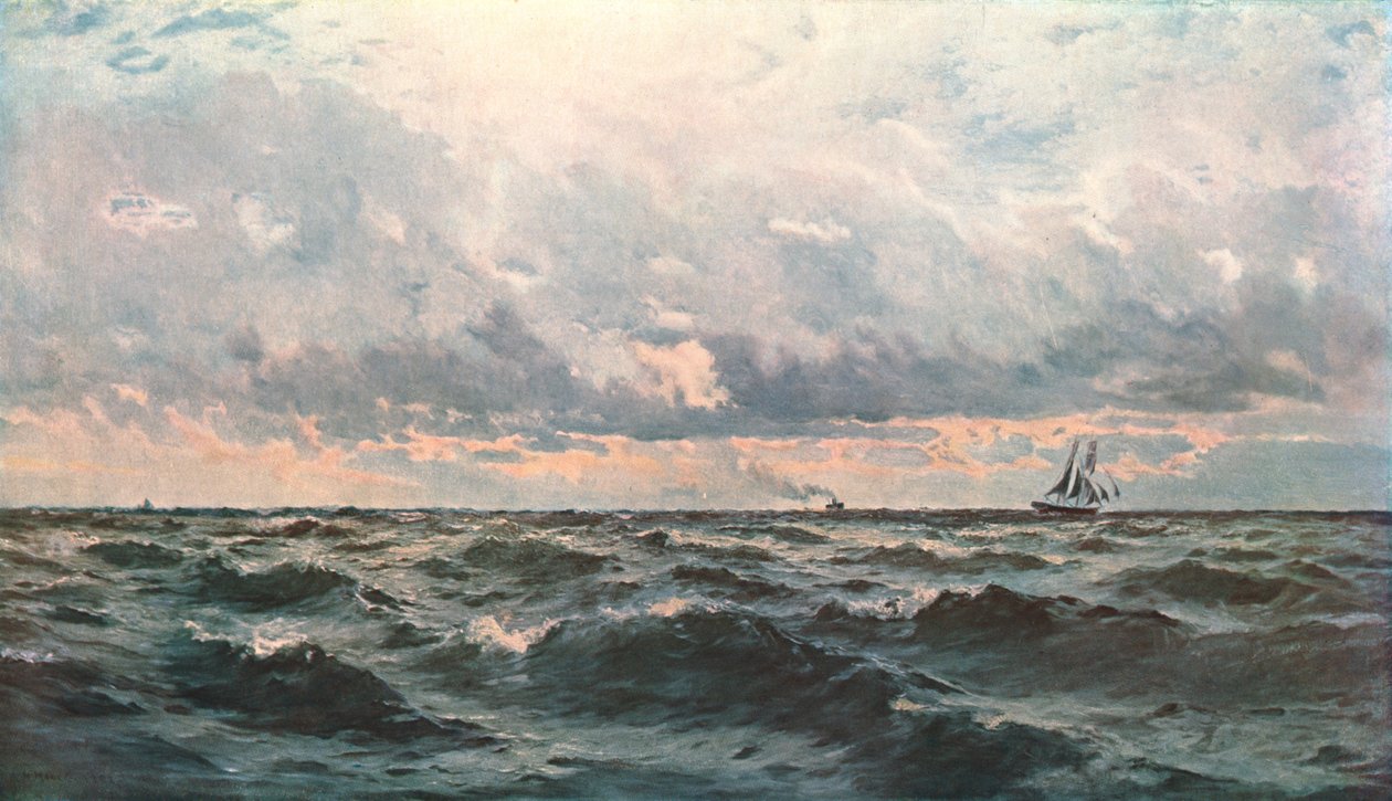 The Newhaven Packet, 1885, c1902. tekijältä Unbekannt