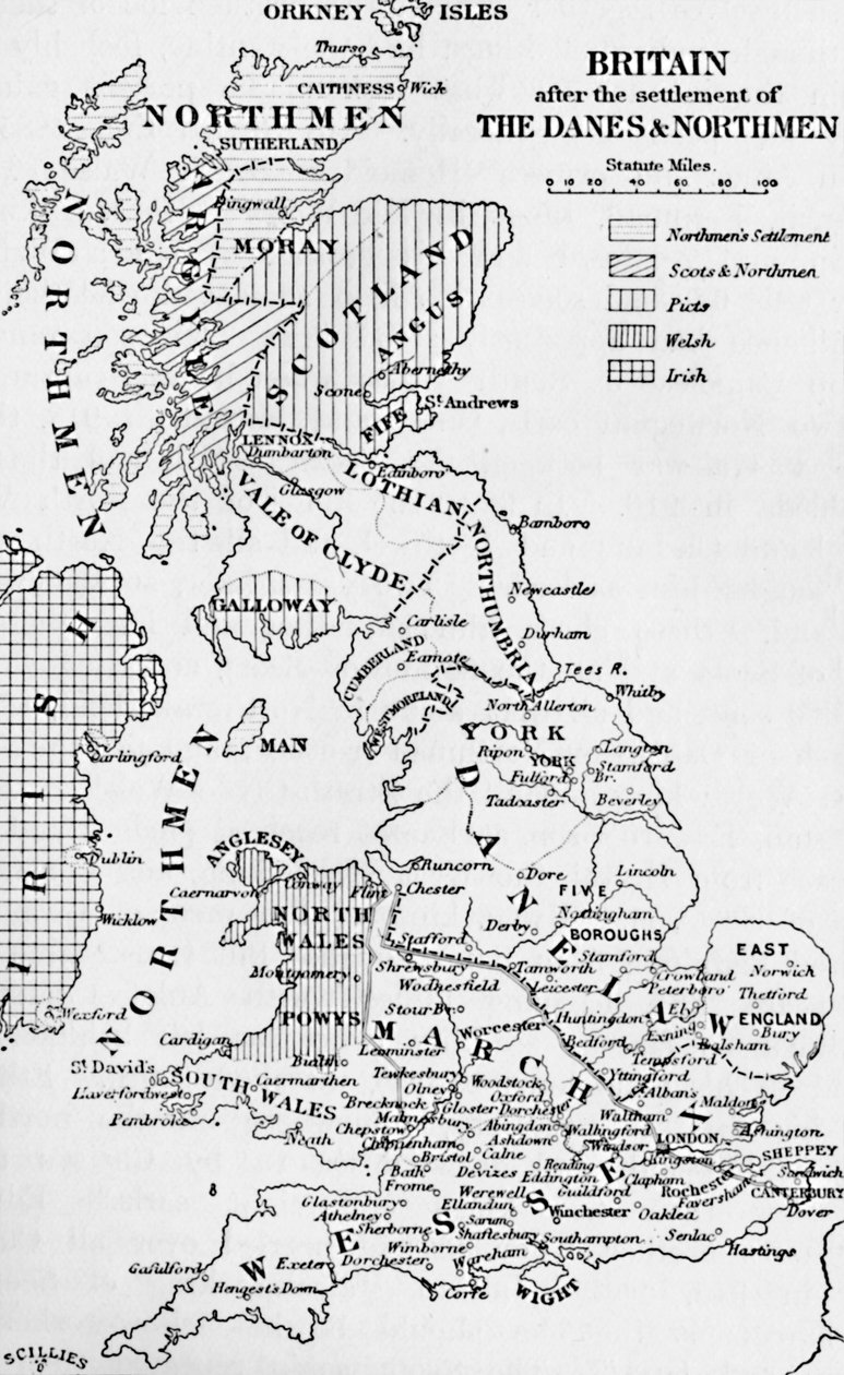 Northmen Englannissa, 1902 tekijältä Unbekannt
