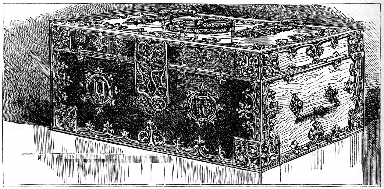 Oath Box, House of Commons, Westminster, Lontoo, 1800-luku tekijältä Unbekannt