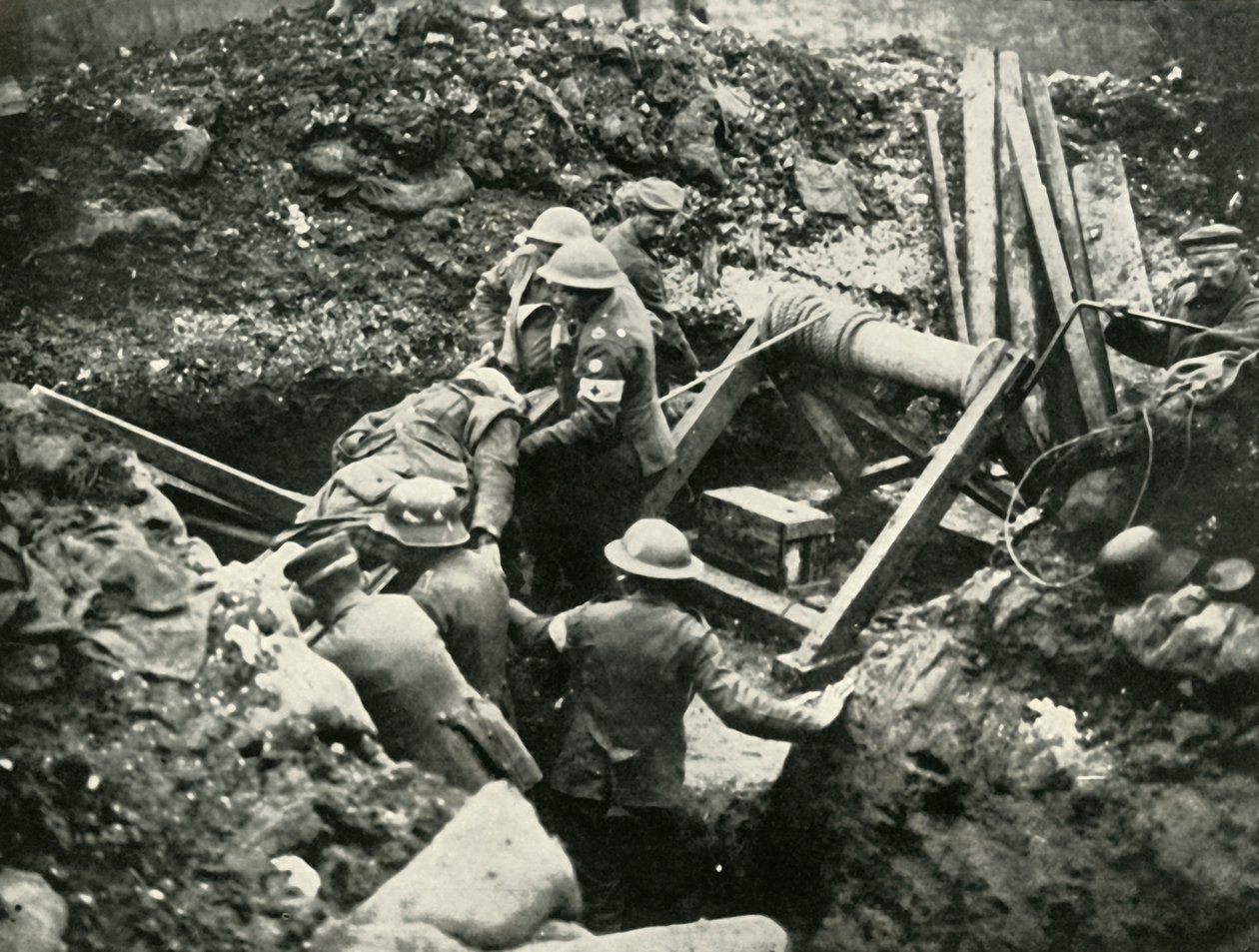 Hyökkäys Cambrain rintamalla: Taistelun kummallinen tapaus, 1919. tekijältä Unbekannt