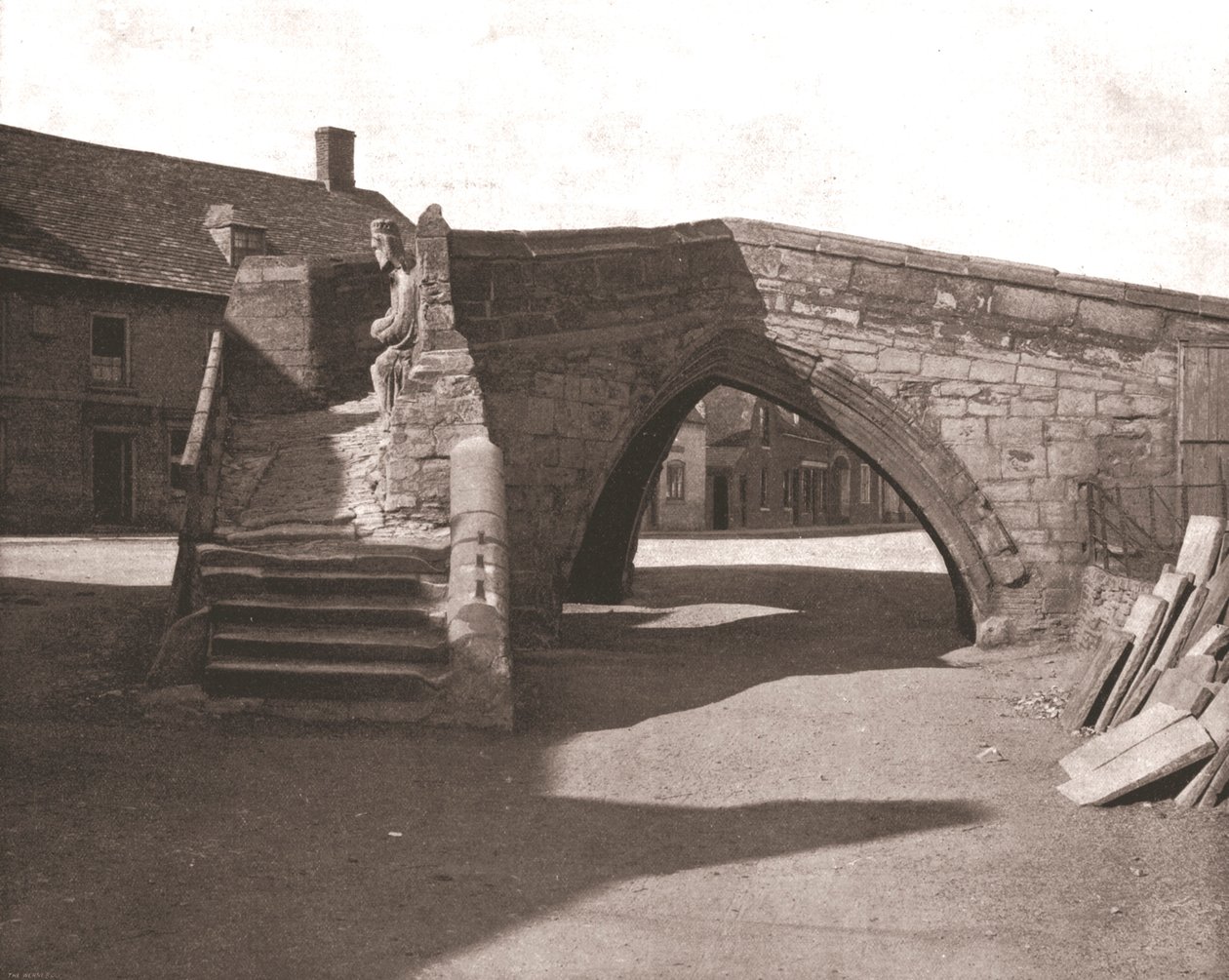 Old Bridge at Croyland, Lincolnshire, 1894. tekijältä Unbekannt