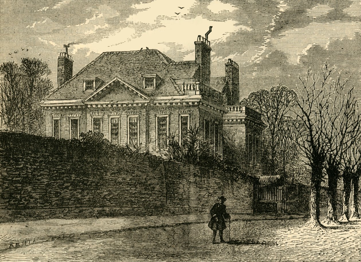 Vanha kellotalo, 1780, n. 1876. tekijältä Unbekannt