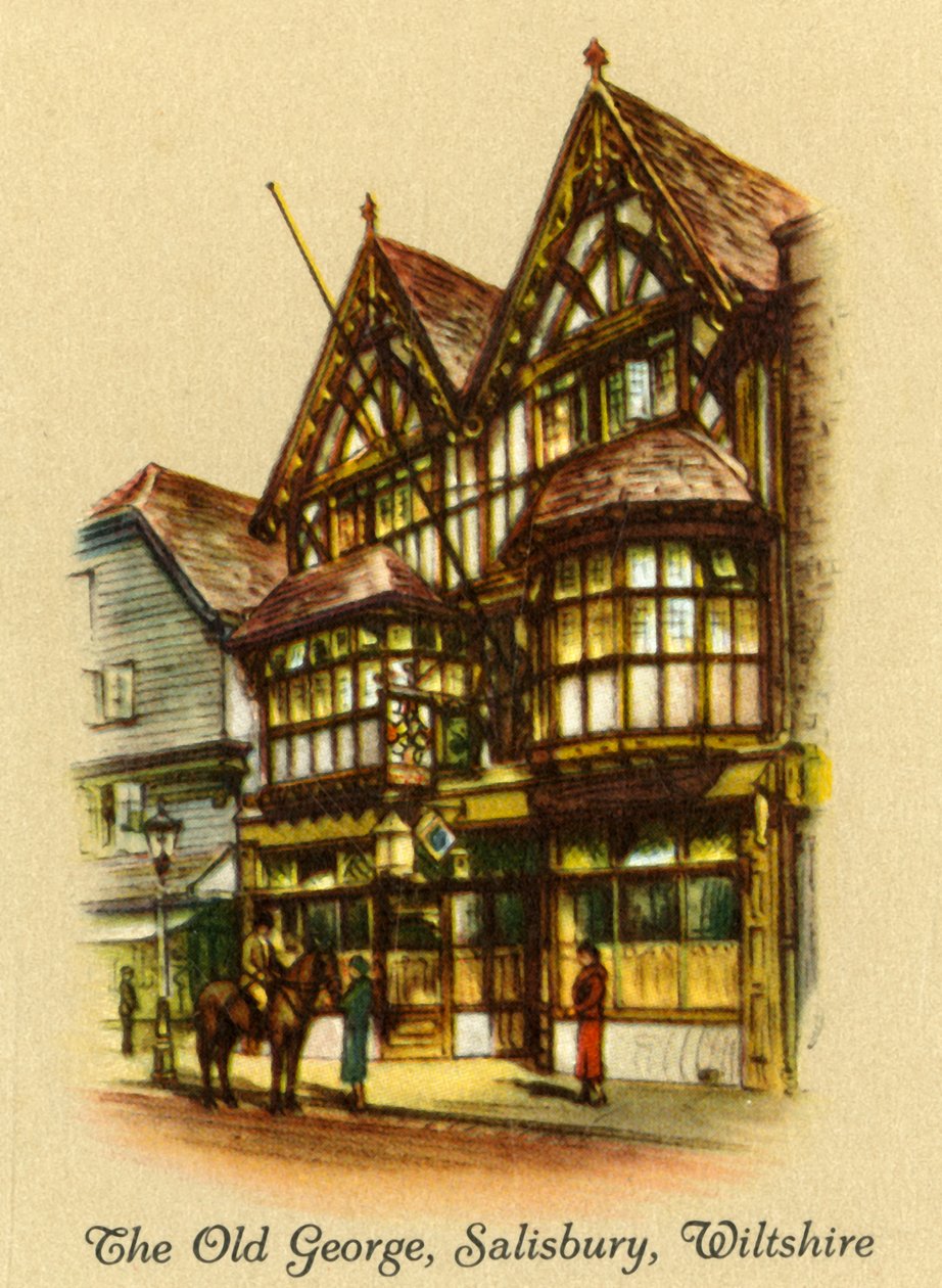 Old George, Salisbury, Wiltshire, 1936. tekijältä Unbekannt