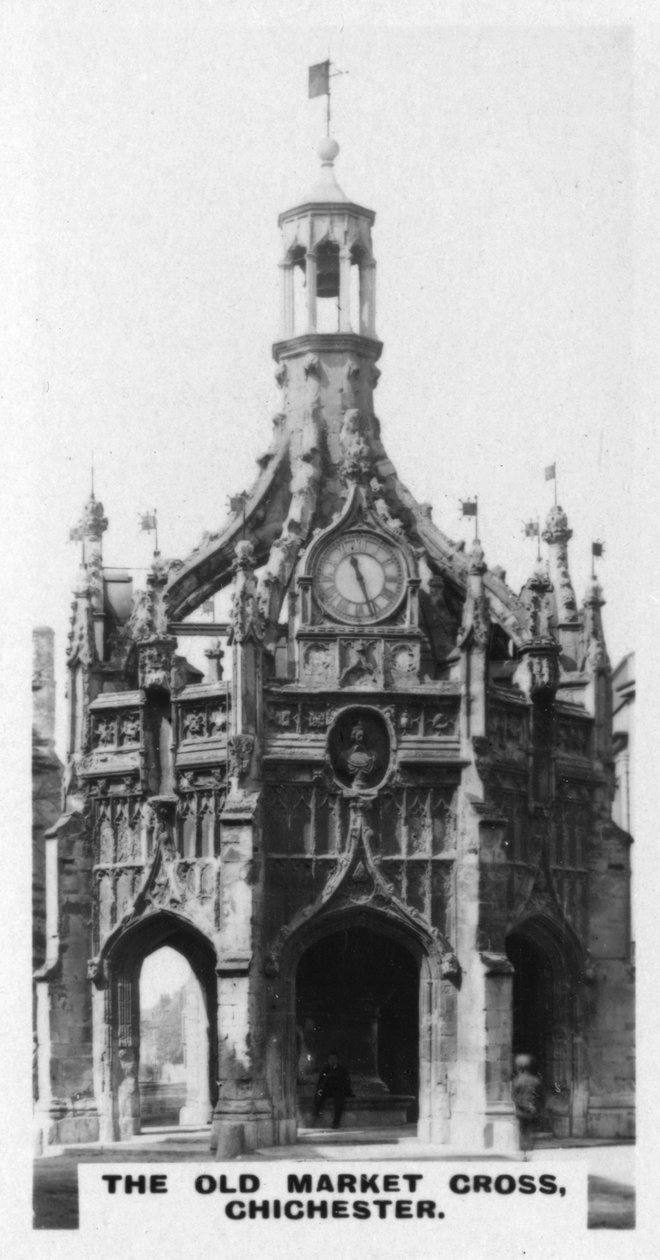 Old Market Cross, Chichester, West Sussex, 1920-luku tekijältä Unbekannt