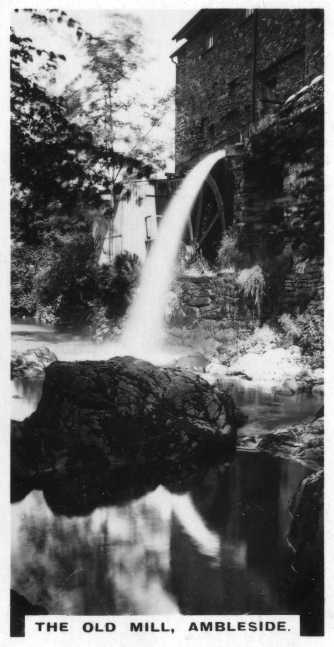 Old Mill, Ambleside, Cumbria, 1920-luku tekijältä Unbekannt