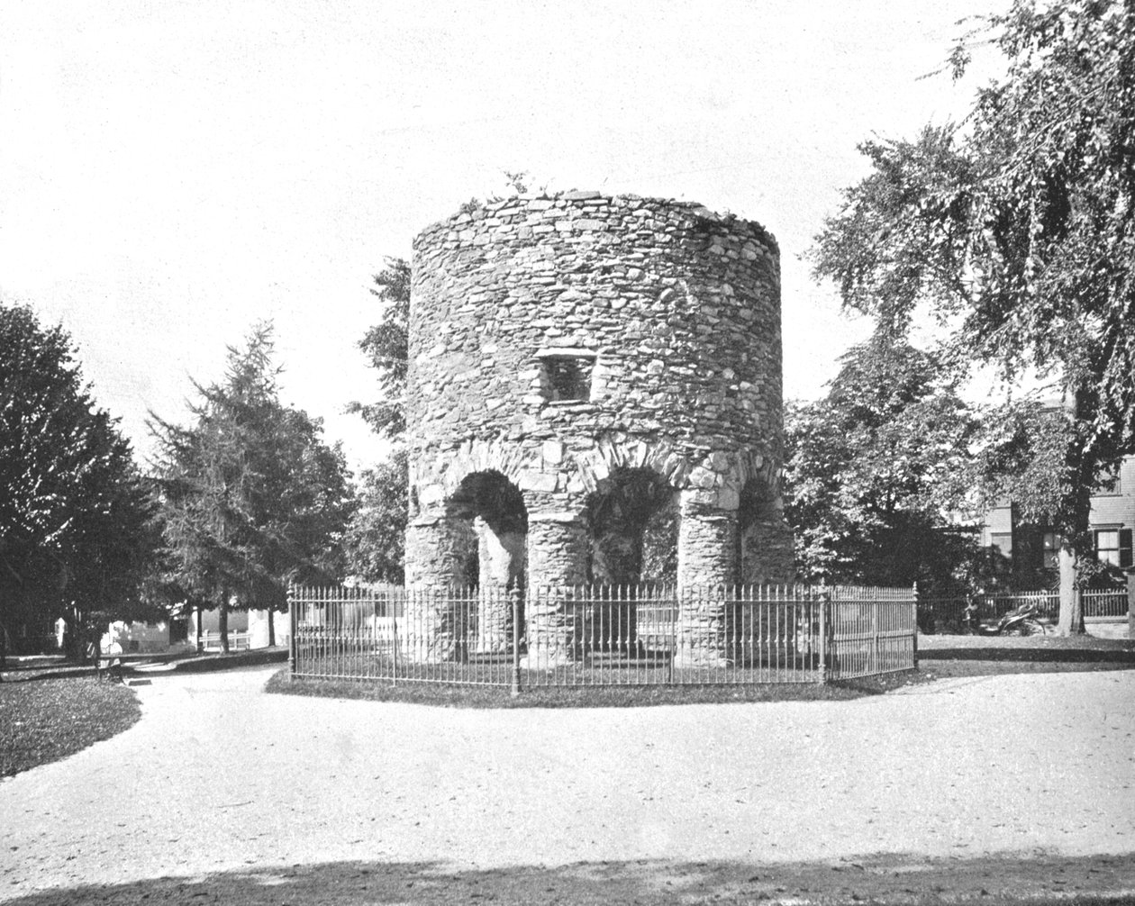 Old Norse Tower, Newport, Rhode Island, USA, 1900. tekijältä Unbekannt