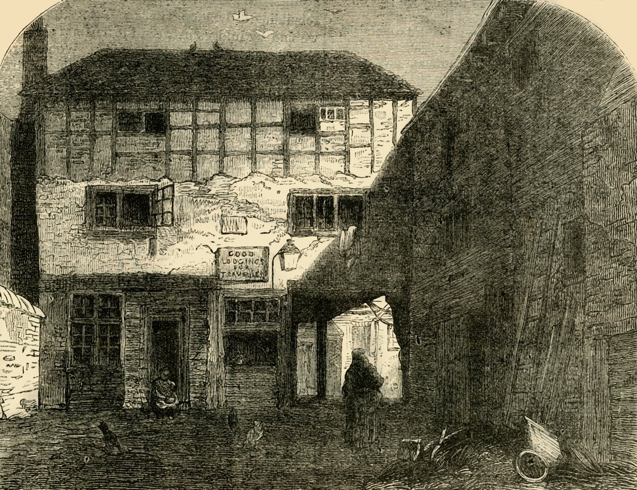 Vanha punainen leijona edestä, c1872. tekijältä Unbekannt