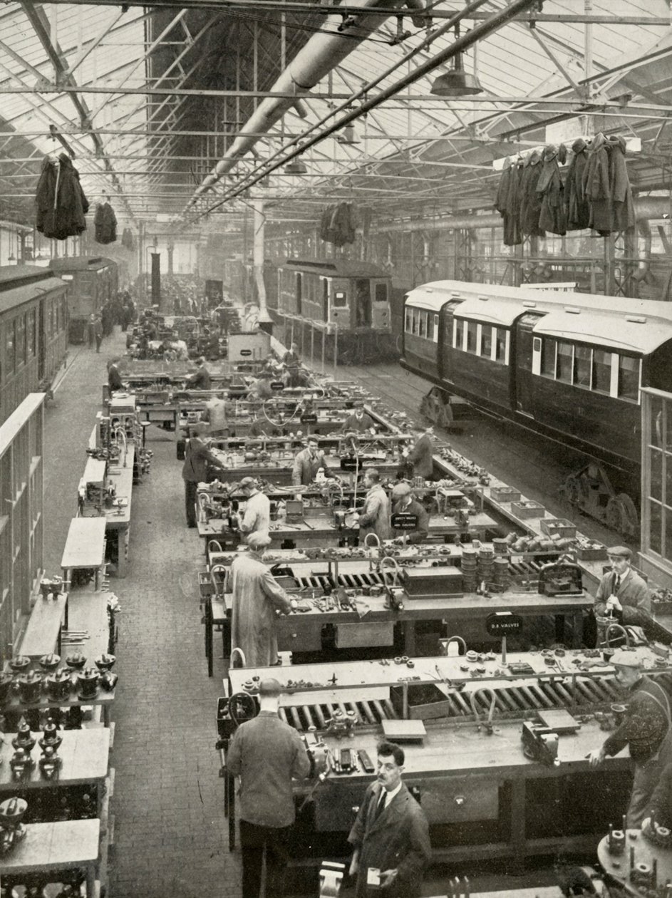 Lontoon matkustajaliikenteen omistaman maanalaisen liikkuvan kaluston peruskorjaus, 1935-36. tekijältä Unbekannt