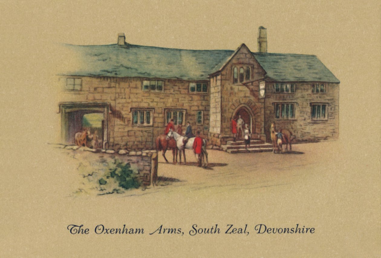 Oxenham Arms, South Zeal, Devonshire, 1939 tekijältä Unbekannt