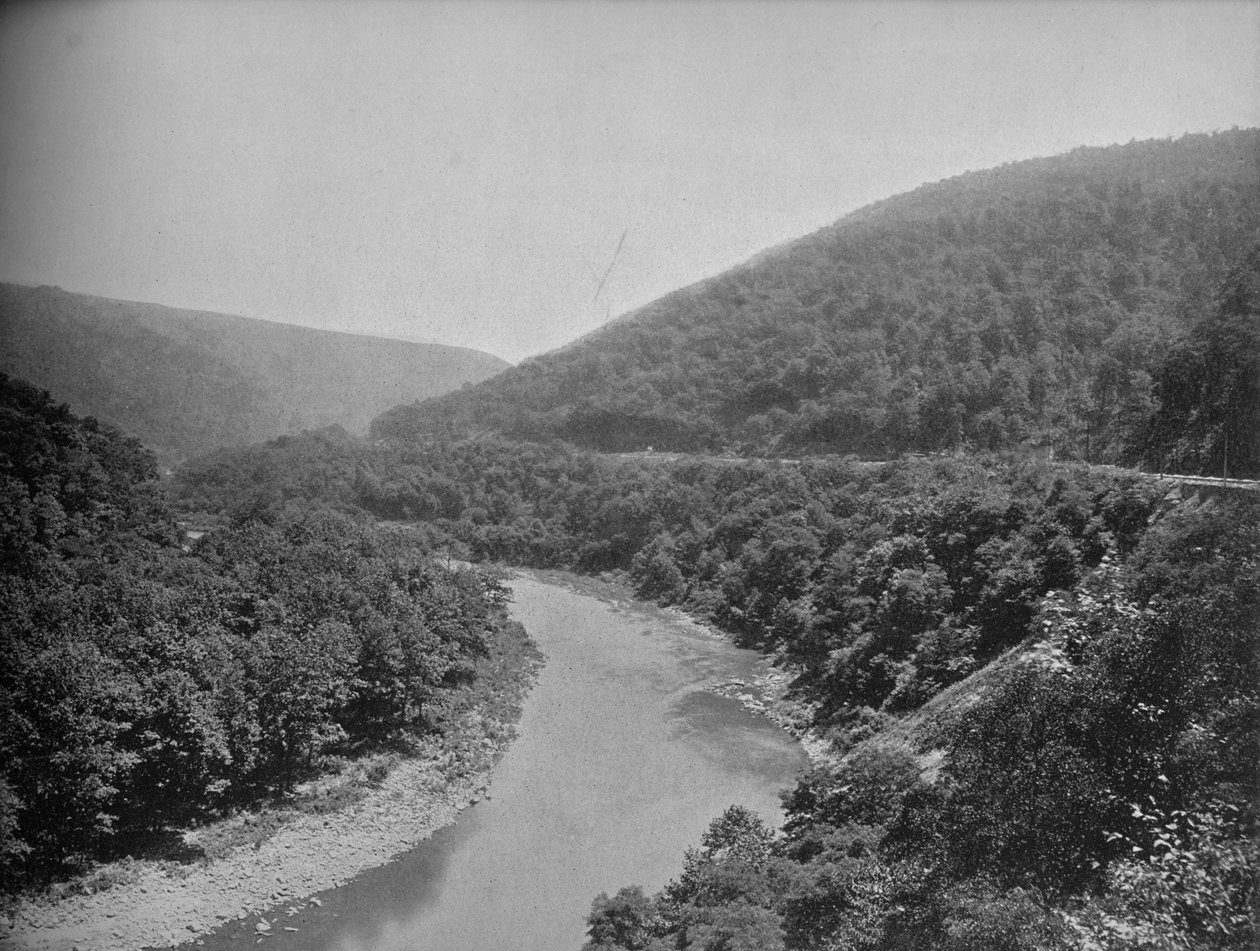 The Packsaddle, Allegheny Mountains, Pa., c1897. tekijältä Unbekannt
