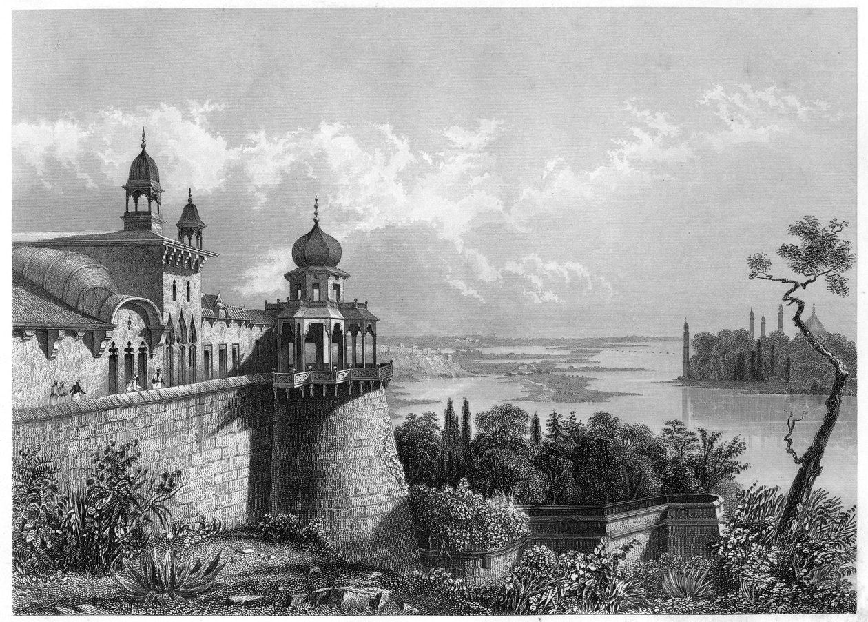 Palatsi Agrassa, 1860 tekijältä Unbekannt