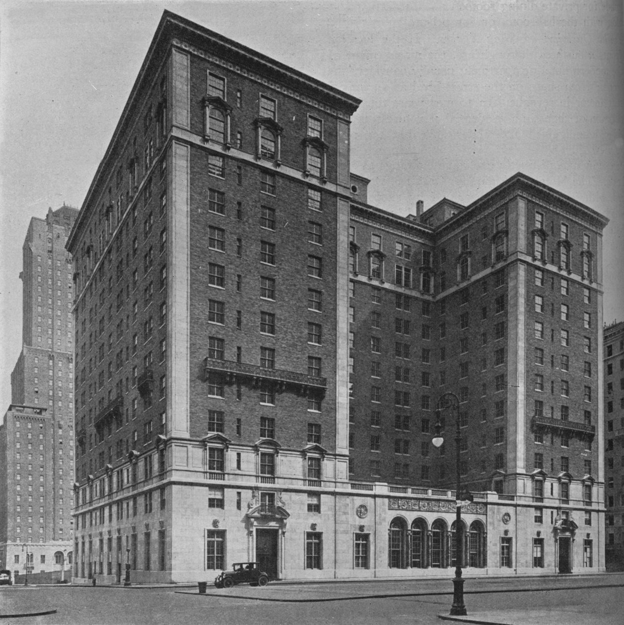 The Park Lane Hotel, New York City, 1924 tekijältä Unbekannt